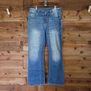 32 x 34 - Rock & Roll Denim Jeans Panhandle